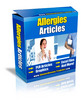 Thumbnail Allergies PLR Articles Pack - Very High Quality!