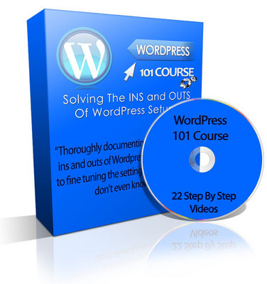 Product picture WordPress 101 Video Course 