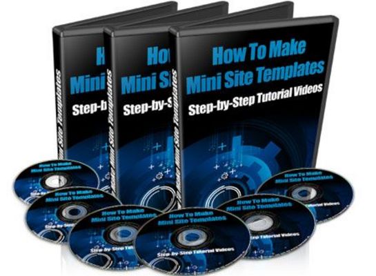 Product picture How To Make Minisite Templates