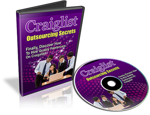 Product picture Craigslist Outsourcing Secrets Video Series