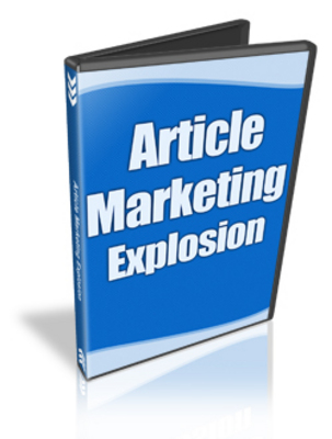 Product picture Article Marketing Explosion