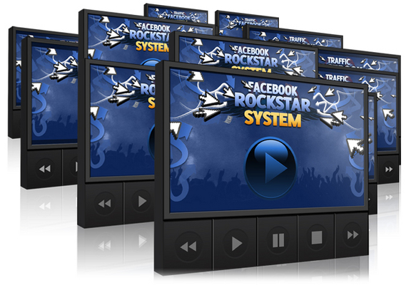 Product picture Facebook Rockstar System Video Series