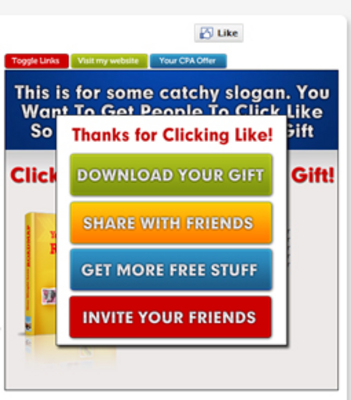 Product picture LikeBuzz Facebook Viral Fan Page Script - PLR