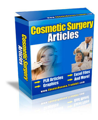 Product picture Cosmetic Surgery PLR Articles Pack - Very High Quality!