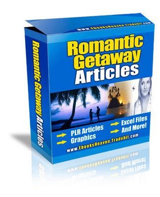 Product picture Romantic Getaway PLR Articles Pack - Very High Quality!