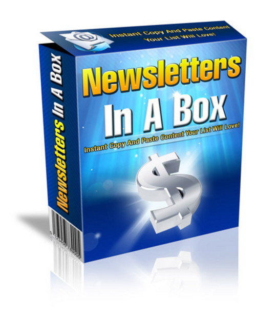 Product picture Newsletters In A Box 