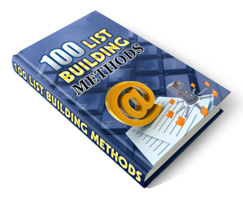 Product picture 100 List Building Methods 