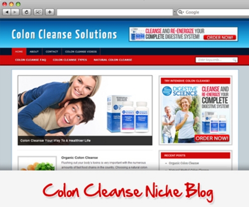 Product picture Colon Cleanse Niche Blog 