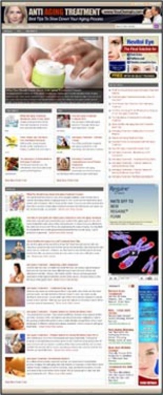 Product picture Anti Aging Treatment Website