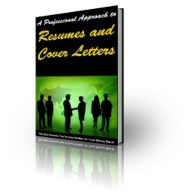 Product picture Resumes and Cover Letters - PLR