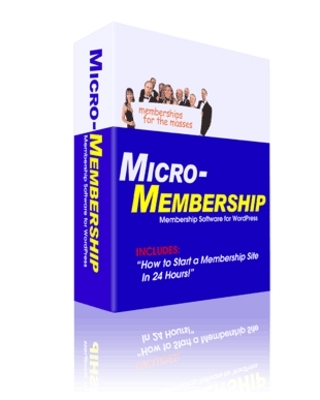 Product picture Micro-Membership WordPress Plugin 