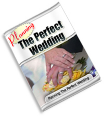 Product picture Planning The Perfect Wedding
