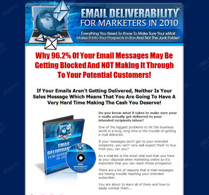 Product picture Email Deliverability For Marketers