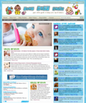 Product picture Baby Care Niche Website