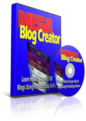Product picture Mega Blog Creator